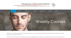 Desktop Screenshot of meditateinhuddersfield.org