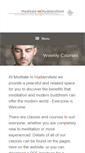 Mobile Screenshot of meditateinhuddersfield.org