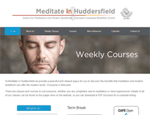Tablet Screenshot of meditateinhuddersfield.org